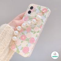 เคสโทรศัพท์มือถือ กันลื่น ลายดอกกุหลาบ สีชมพู สําหรับ Iphone 14 13 12 11 Pro Max X Xs Max Xr 8 7 Plus