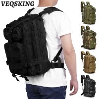 【CW】 25L Tactical BackpackMolle Hiking Men3P Hunting BackpackOutdoor Rucksack Camping Accessories