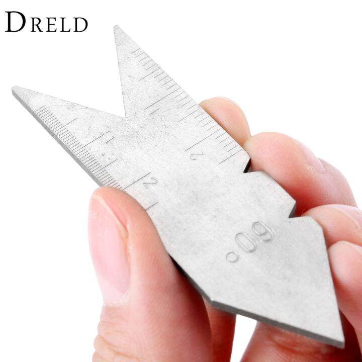 Dreld Metric 60 Degree Center Gauge Metric Screw Cutting Thread Pitch