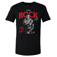 2023 NEW T-shirt with the "the Rock Know Your Role 500" Logo, Black, Suitable for Men in 2023. fashion t-shirt