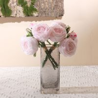 【DT】 hot  New Hand Moisturizing Rose Simulation Bundle Tea Rose Indoor Set Decoration Photography Prop