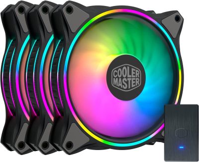 FAN Cooler Master MasterFan MF120 Halo Duo-Ring ARGB Lighting 120mm #coolermaster