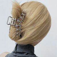 【YF】▽  Hollow Star Hair Claws Trend Clip for Aesthetics Accessories