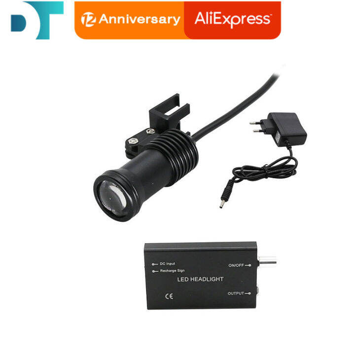 Dentst Dental Loupe Head Light with Lithium Battery Dentist Headlight