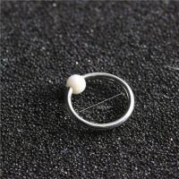 【Online】 infinley UVW280 2ชิ้นเหล็กส่วน Tragus กะบังจมูกแหวนแหวนหอยสังข์ Daith Helix เจาะเครื่องประดับร่างกาย