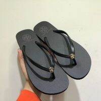 tory burchˉ TB2023 new muffin bottom Flip-flops womens summer flat slippers casual beach resort style versatile flip flops