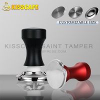 Constant Pressure Coffee Tamper Custom Size Coffee Powder Hammer 304 Stainless Steel Espresso Barista Tools Coffee Accessories