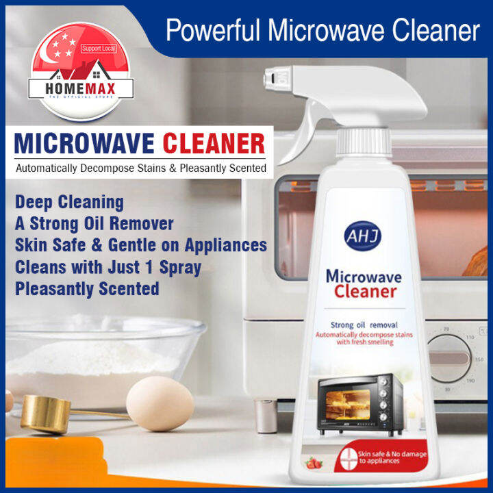 Homemax Powerful Microwave Oven Cleaner Degreaser Kitchen Oil Stains
