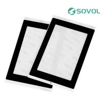 【CW】 Sovol 2 Pack Resin Resistant Stick Gasket for 5.5 Inch Printer Film QIDI 5.5s