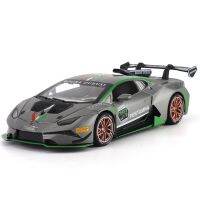 1:32 Huracan Lp610-4รถสปอร์ตรถโลหะผสมรถโมเดล Diecast น้ำหนักเบาเสียงและเบาส่วนท้ายของรถซุปเปอร์คาร์ล้อรถยนต์สุดฮอตสำหรับเด็ก