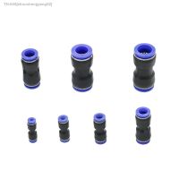 ❃ Air Pneumatic 4mm 6mm 8mm 10mm 12mm 14mm 16mm OD Hose Tube One Touch Push Into Straight Gas Connector Slip Lock Quick Coupling