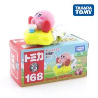 Takara Tomy Dream Tomica #168การ์ตูนดาว Kirby น่ารักหุ่นโลหะดายคาสยานพาหนะมินิรถโลหะผสมรุ่น Q ของเล่นเด็ก187998