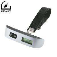 110 lb/50 kg แบบพกพา Hand Held Hook เข็มขัด Electronic Scale ดิจิตอลกระเป๋าเดินทางกระเป๋าเดินทางแขวนเครื่องชั่งน้ำหนัก