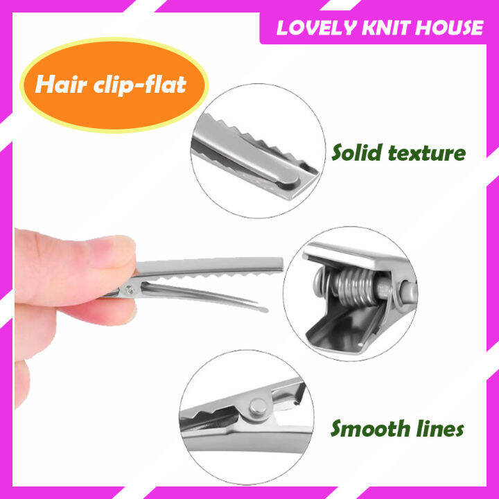 Metal Alligator Hair Clips for DIY Craft Project hair clip Lazada