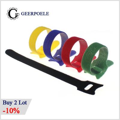 10 Pcs Slipknot Cable Ties Management Nylon Kabelbinder Organizadores Bridas Reutilizables Amarra Velcro Corbata Strap Reusable Adhesives Tape