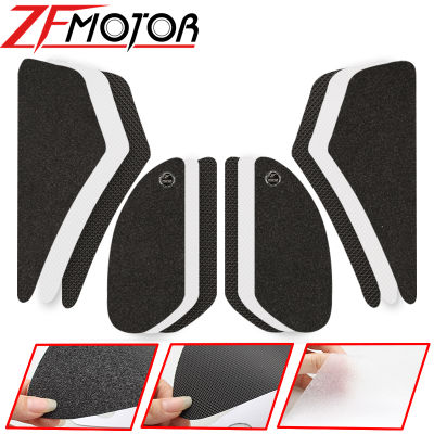 รถจักรยานยนต์ Anti Slip ถัง Pad ด้านเข่าแก๊ส Traction Pads Protector สติกเกอร์สำหรับ Kawasaki VERSYS1000 VERSYS 1000 LT