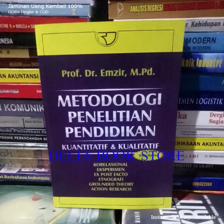 Metodologi Penelitian Pendidikan Kuantitatif & dan Kualitatif edisi ...