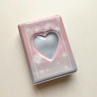 Card Holder Waterproof Picture Album Inserted Type Storing Pink Series Mini Photo Album Idol Photocard Organizer Holder