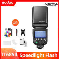 Godox TT685II On-Camera Speedlight 2.4G Wirelss X System Flash TTL HSS Camera Flash Speedlite for Canon Nikon Sony Fuji Olympus Camera