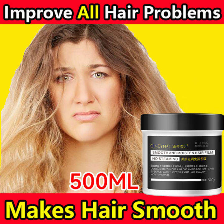 Hair Treatment Mask Deep Repair Hair Film Nourishment Softening Conditioner Hair Care Cream 500g 0830