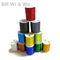 BR Wi&amp;Wa  Metallic Thread  200m/Spool  150D Fishing Rod Component DIY Rod Building Repair Fishing Lines