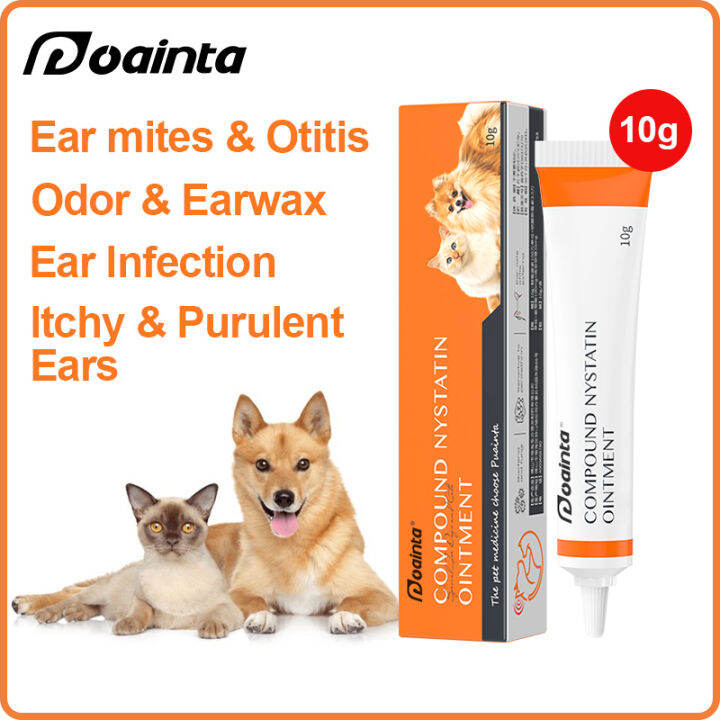 PUAINTA Pet Ear Oinment for Dogs and Cats Targeted on Ear Canal
