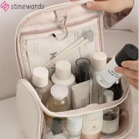 STINEWARDS Storage With A Hook High Appearance Makeup Case Large Capacity Zippered Makeup Organizer Toiletry Bag Makeup Bag Travel Cosmetic Bag
