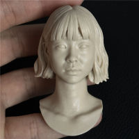 Unpainted 16 Scale Kim Dami HEAD Sculpt สำหรับ Action FIGURE ตุ๊กตาทหารอุปกรณ์เสริมภาพวาดการออกกำลังกาย No.225