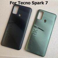 ใหม่สำหรับ Tecno Spark 7ฝาหลังปิดโทรศัพท์หน้าจอโทรศัพท์ตัวเรือนด้านหลังหลังฝาหลังปิดโทรศัพท์ KF6เปลี่ยนประตู