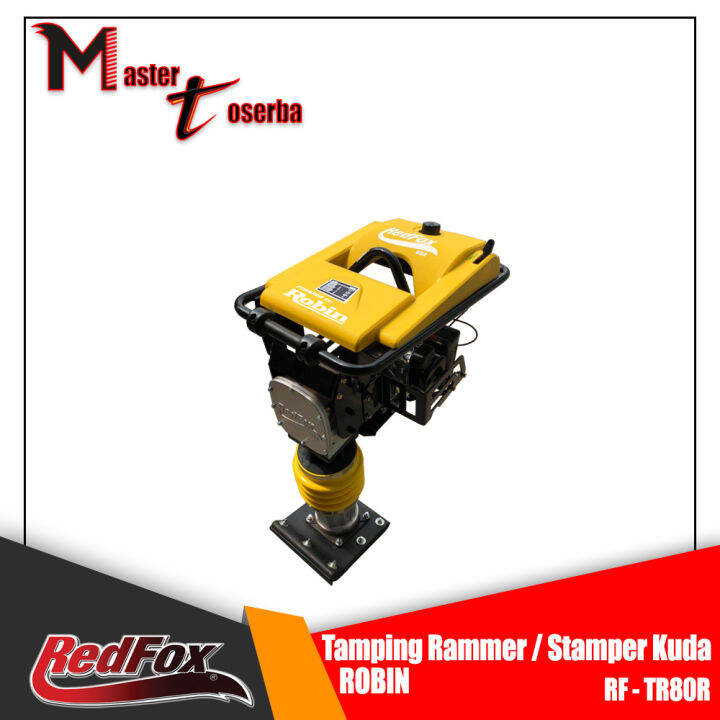 Mesin Stamper Kuda / Tamping Rammer / Pemadat Tanah premium + engine