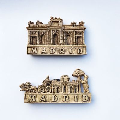 ♚✈❏ Madrid Spain Fridge Magnets UK India Russia USA Greece New Zealand Canada Magnetick Refrigerator Stickers Souvenir Travel Gift