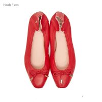 O&amp;B รองเท้าหนังแท้ รุ่น Audrey comfy in Cherry red (New Edition)