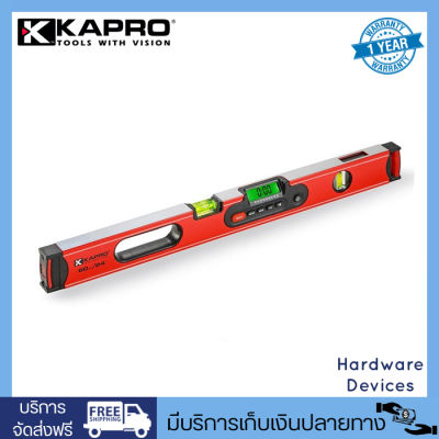 KAPRO ระดับน้ำดิจิตอล 24" + ตัวชี้เลเซอร์ รุ่น 985D-L with Laser Pointer ถ่าน 4 AAA (สีแดง)