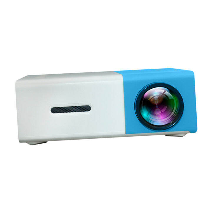 GuangquanStrade Mini Portable Projector 1080p Home Cinema LED Projector & Remote Controller