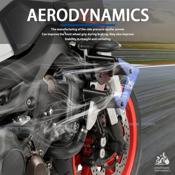 ปีกแฟริ่งแบบปีกติดชิ้นส่วนรถจักรยานยนต์สำหรับ-yamaha-mt-09-mt09-mt-09-2017-2018ฝาครอบ2020-2019ใหม่