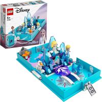 LEGO 43189 Disney Frozen 2 Elsa and the Nokk Storybook Adventures ชุดของเล่นพกพา, ของเล่นเดินทางสำหรับเด็ก เด็ก เด็กผู้ชาย เด็กผู้หญิง