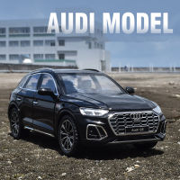 1:24ออดี้ Q5 SUV อัลลอยรถรุ่น D Iecasts โลหะของเล่นยานพาหนะจำลองสูงแสงเสียงของสะสมรถเด็กของเล่น Gift888