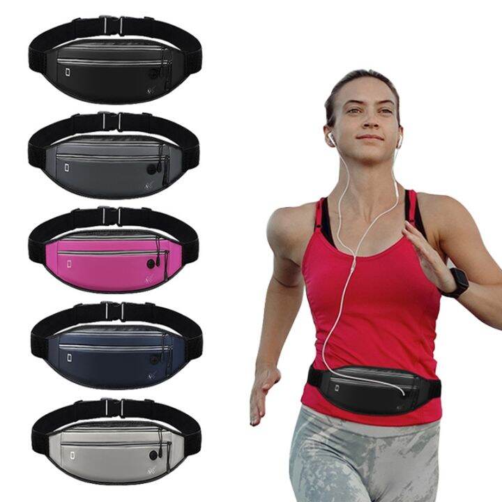 Running purse online belt