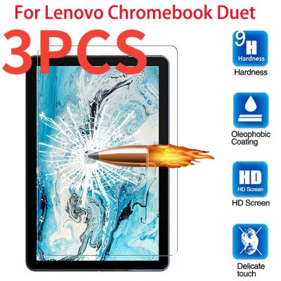 《Bottles electron》แท็บเล็ต Lenovo กระจกนิรภัยสำหรับ10.1,แท็บเล็ตป้องกันหน้าจอขนาดนิ้วฟิล์มป้องกันสำหรับ Lenovo IdeaPad Duet Chromebook