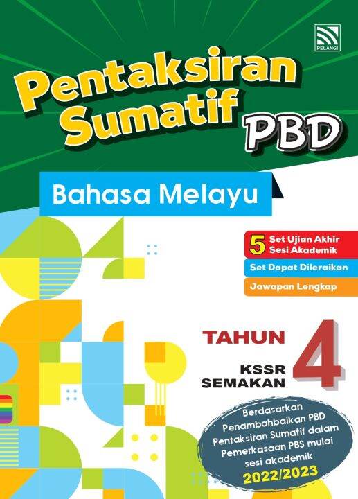 Pelangi Buku Latihan Pentaksiran Sumatif PBD 2023 Tahun 4 | Lazada