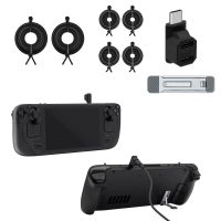 JYS Thumbstick Protective Holder Sets Protection Accessorreis Kit With Kickstand For Steam Deck/N-Switch/OLED