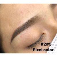 สีคิ้ว สีปาก Pixel Color ของรัสเซีย เนื้อสีแน่น ติดดีติดไว