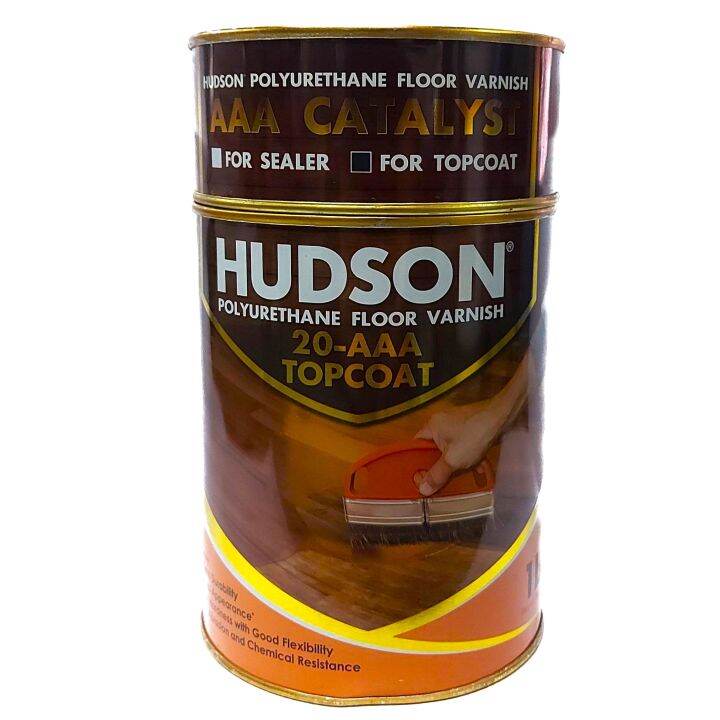 Hudson Polyurethane Floor Varnish Topcoat 1L or 4L Lazada PH