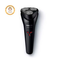 Philips Norelco Shaver 1000 Series S1103/02 Rechargeable Electric Shaver เครื่องโกนหนวดไฟฟ้า หัวโกน ContourFlex ใบมีด PowerCut ใช้ได้ทั้งเปียกและแห้ง By Housemaid Station