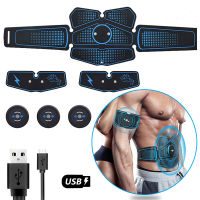 EMS Wireless Abdominal Muscle Stimulator Trainer Smart Electrostimulation Fitness Weight Loss Stickers Body Slimming Belt Uni