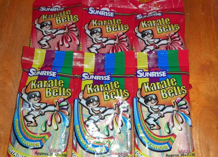 Gummy Candies Karate Belts 38 Pieces Per Pack Lazada PH