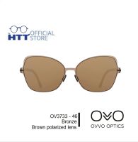 แว่นตากันแดด OVVO 3733-46 กรอบแว่นไทเทเนียม เลนส์ Polarized Zeiss เบา ทนทาน ไม่ก่อให้เกิดอาการแพ้ Handmade in EU