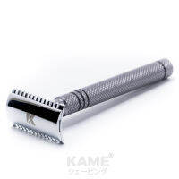 มีดโกนสองคม KAME (คาเมะ) Open Comb 12XL อลูมิเนียม เทารมดำ