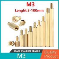 Thread M3 Circuit Boards Spacer Hex Brass Standoff Screw Pillar Fixed PCB Computer PC Motherboard Female Male Standoff Spacer Screw Nut Drivers