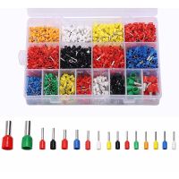 [HOT QAA,JXHKLWW 121] 2120 Pcs ฉนวนสายไฟ Pin End Terminal Bootlace Ferrules ชุดลวดทองแดง Set